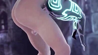 Midna's Dangling Delight in Woozy SF Mansion - The Hentai Adventure Begins!