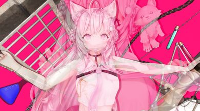 "Sexual intercourse with a beautiful girl, Hakui Koyori, in the bedroom"