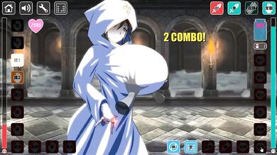 'Massive Masturbation with Milking Machine for Huge Breasts in Porn Video Game'