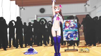 Rewritten as: 'Tokyo Skyline, Sora Strips and Enchants in Sexy Magic Show'