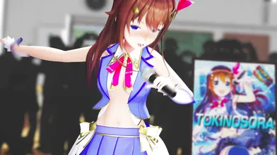 Rewritten as: 'Tokyo Skyline, Sora Strips and Enchants in Sexy Magic Show'