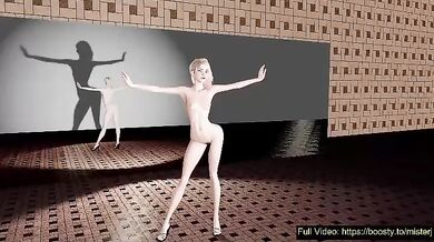 Watch as a beautiful nude model is covered in tarantulas!