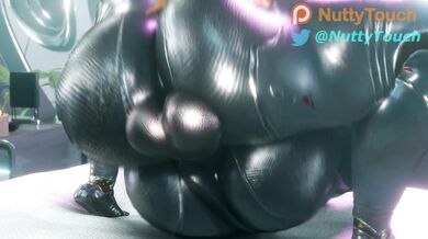 'Robot Naughty Touches Futa Futanari'