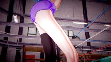 The sexy personal trainer Elise takes you through a sensual dumbbell exercise dance routine that will leave you breathless!