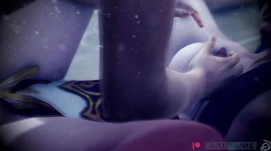 'Sexy Ahri Gets Fucked Hard by an Army of Orcs'