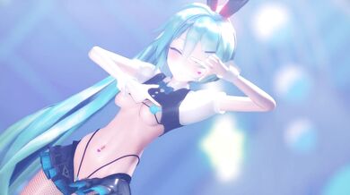 "Watch as Hatsune Miku gets lost in a rabbit hole filled with hisapi! (NSFW)"
