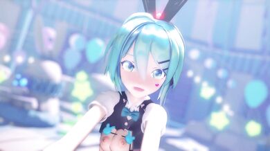 "Watch as Hatsune Miku gets lost in a rabbit hole filled with hisapi! (NSFW)"