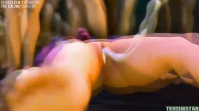 'Mirage Masturbation - Shantae XXX Parody Video'