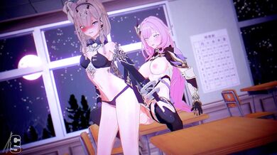 "Lustful Leopardess: Elysia and the Chopstick of Love"