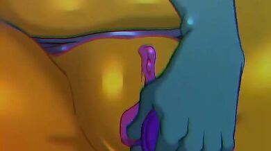 The following is a hentai porn parody of "Alone Time Square Meters". "Alone Time: A Young Girl's Private Love Affair with Her Large Bedroom"