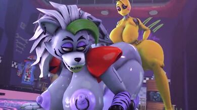 "Girls Who Love It Rough: Chica and Roxxanne's Anal Farting Orgasm"