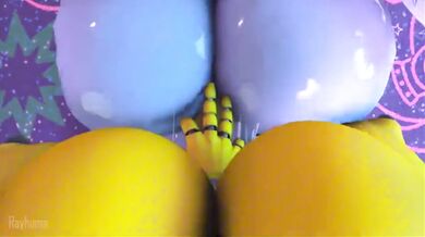 "Girls Who Love It Rough: Chica and Roxxanne's Anal Farting Orgasm"