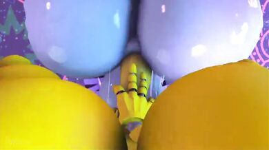 "Girls Who Love It Rough: Chica and Roxxanne's Anal Farting Orgasm"