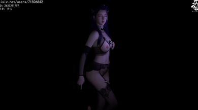 "Sexy Asian Dancer in Black Lingerie Gyrates and Grinds for Pleasure!"