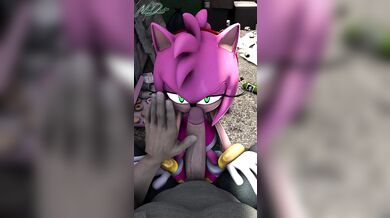 'Busty Amy Struts Her Stuff in the Dark Alleyway'