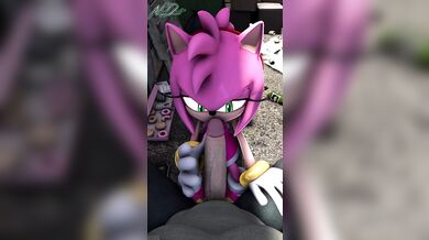 'Busty Amy Struts Her Stuff in the Dark Alleyway'