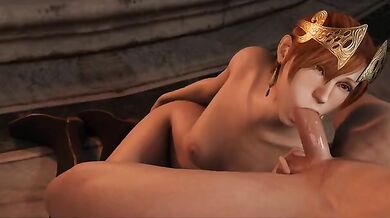 "Cumming with Kyrie, a devilish animation in 3D!"