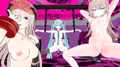 "Tied up in ribbons, MIKU is taken for a ride."
