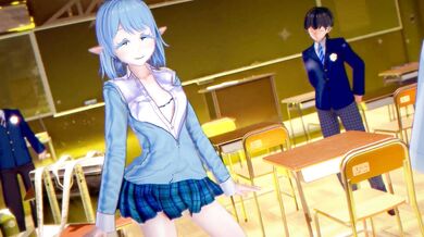 "The Naughty Dance of Elise - Hentai Sex Scene"