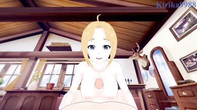 'Moments of ecstasy unleashed in the bed chamber between Zenith Greyrat and I, as our bodies entwine with intense passion.'