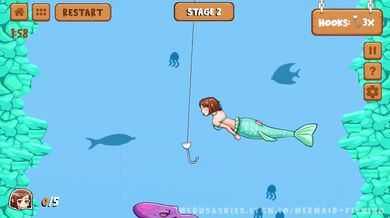 The Mermaid and The Fisherman: A Journey into Eroticism (Level 1-3)