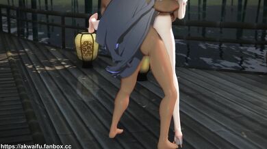 "Kiana's first anal pounding"