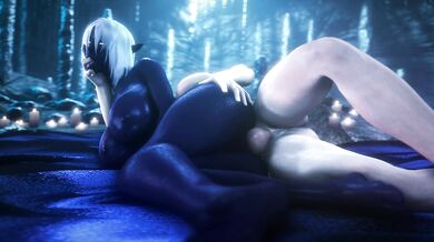 "Wicked Elven Maid Serves Her Master on His Dark Bed of Desires"