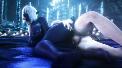 "Wicked Elven Maid Serves Her Master on His Dark Bed of Desires"