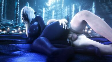 "Wicked Elven Maid Serves Her Master on His Dark Bed of Desires"