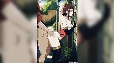 "Yu-Gi-Oh! Dark Reunion: Akiza and Jaden Get Down and Dirty"