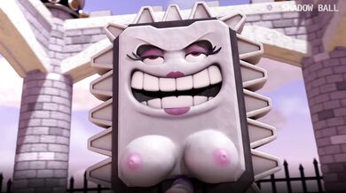 'Fart Edit [Shadow Ball] Princess Peach VS Queen Thwompette'