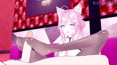 'Virtual Hentai Adventure - Hololive Tuber and Koyori have Secret Sex in a Hidden Room'