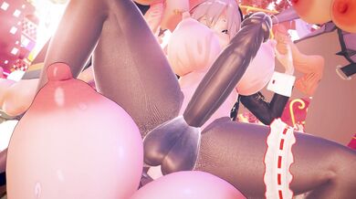 'Taking the Royal Futanari Stairway in 4K Quality - Maritan Hentai Porn Video'