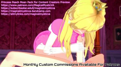 'Princess Peach's NSFW Moans and Sound Effects for Porn Content Creators℠✦️ Preview'