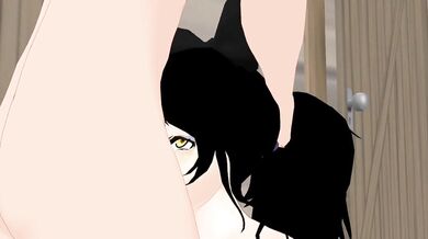 "(RWBY): Ruby and Blake's Passionate Ménage à Trois PMV"