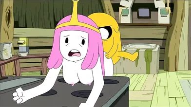"Mouth-Watering Blowjobs in the Camper with Jake and Princess Bubblegum!"