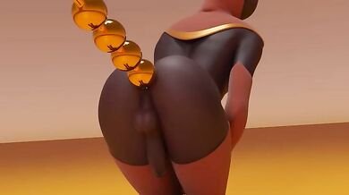 'Satisfying My Tiny Toy Box with a Sensual Golden Vibrator'