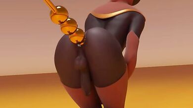 'Satisfying My Tiny Toy Box with a Sensual Golden Vibrator'