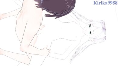 "Tied up and teased - until they can't hold back anymore."