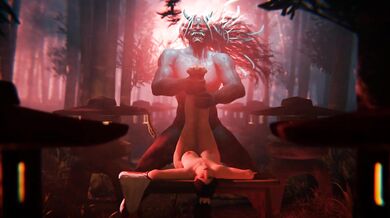 "Erotic Adventures of ZMSFM: Mai Shiranui and Oni"