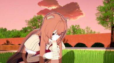 'Raphtalia's Rising: The Shield Hero Takes It Up the Ass'