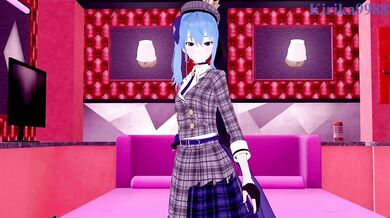 Rewritten as: "Virtual HoloLens Vlogger Hoshimachi Suisei and You Have Sizzling Sex in a Mysterious Chamber"