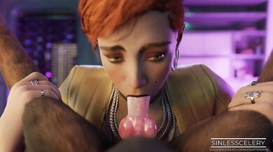 "Cyberpunk 2077: Aurora's Blowjob"