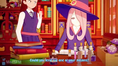 'The Little Witch Academia: Akko X Diana Futa Potion'