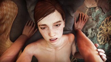 "Hentai Trainer: Ellie's Naked Missionary Extended Training (with Cumshot)"