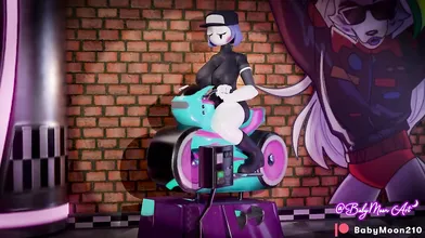Five Nights At Freddy 3D Porn — Big Breasts Animation by BabyMoonART