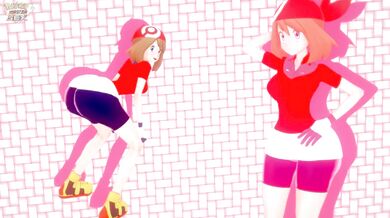 'Aura, Hilda, Kasumi, May and Rosa_Pokemon [Naifu]' is a porn parody of Pokémon.