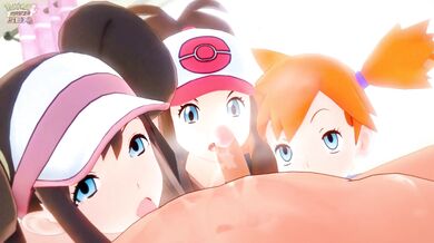 'Aura, Hilda, Kasumi, May and Rosa_Pokemon [Naifu]' is a porn parody of Pokémon.