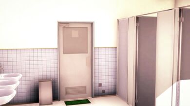 'Sexy blonde caught peeing in public toilets, gets spied on by horny men'