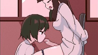 'Sexy Blonde Bimbo Erotic Tie-up with Cocksucking' Hentai 'Full Length Movie'